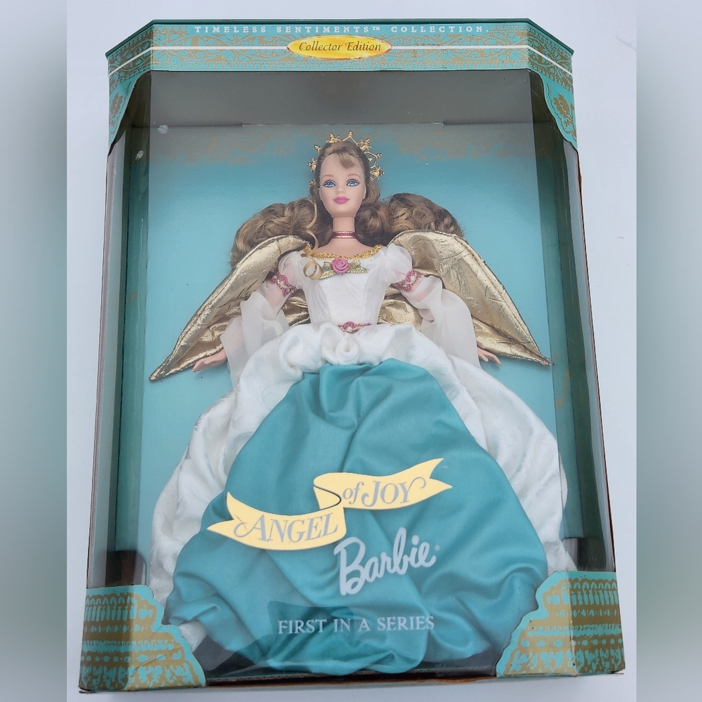 🌌 1998 Angel of Joy Barbie First In Series Timeless Sentiments Vintage Doll 87